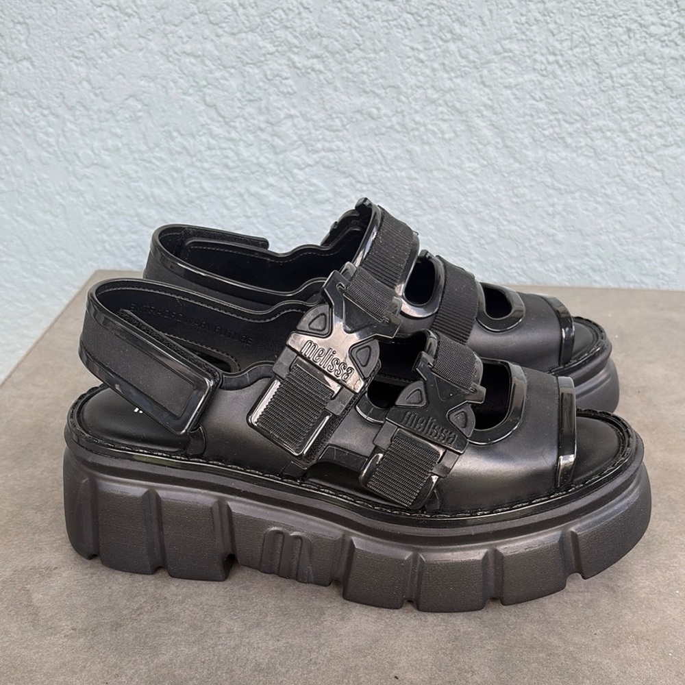 Brand New Melissa Rebel Sandal size 8